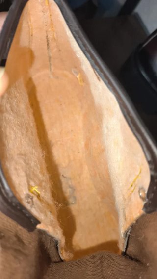 Botines Antiguos Marrones pasadores en canchos