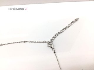 collar plata 925mm con piedra con circonita 21cm