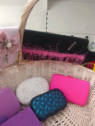 Bolsos de fiesta/noche (rosa, morado)