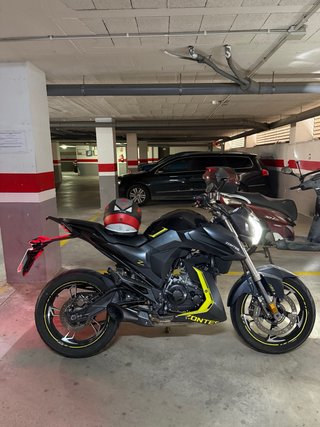 Zontes Z2 125 Negra y Amarilla