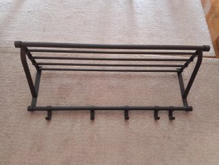 Perchero IKEA PORTIS negro
