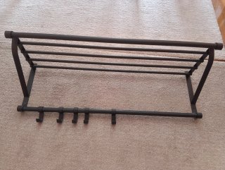 Perchero IKEA PORTIS negro