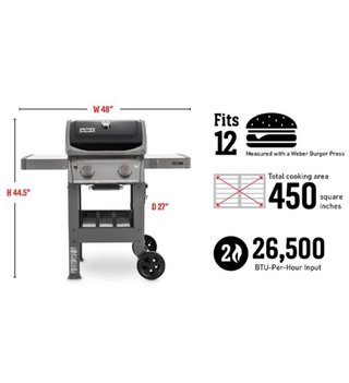BARBACOA DE GAS WEBER   SPIRIT II E-210 GBS