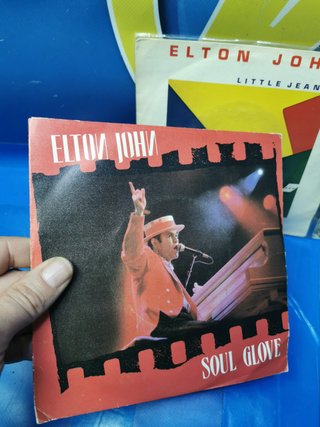 4 eps, singles, 7", vinilos, ELTON JOHN