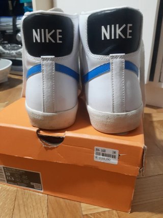 Nike Blazer Mid '77 Vintage Blancas/Azules