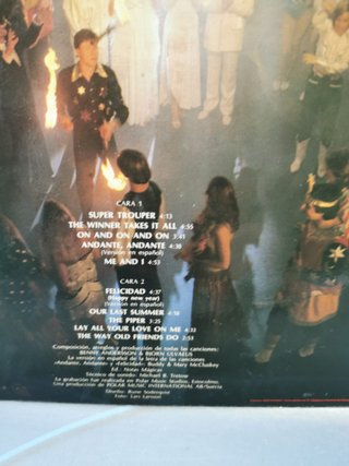 Disco, LP, vinilo  ABBA – Super Trouper , 1980, spain
