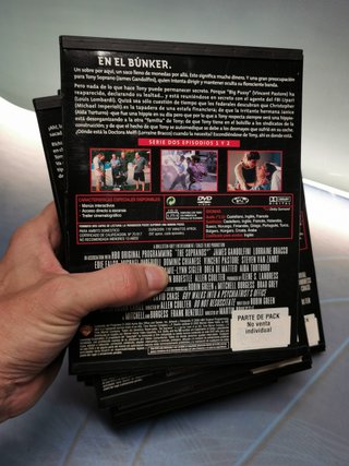 DVD, serie, LOS SOPRANO - SERIE 2 -buen estado