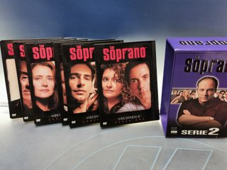 DVD, serie, LOS SOPRANO - SERIE 2 -buen estado