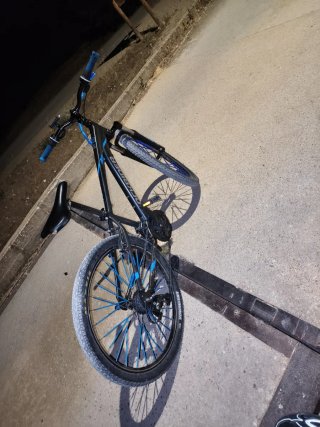 Bici Stunt Rockrider Azul