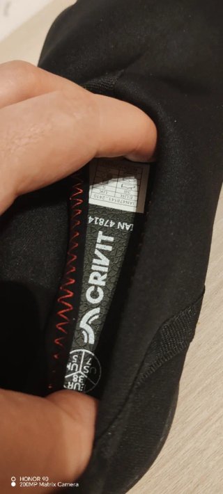Escarpines negros unisex