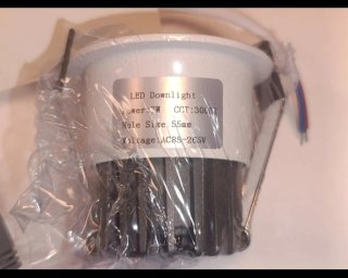 Foco Downlight LED Empotrable Rohstar