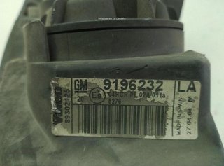 93185147, 9196232 faro derecho opel corsa 23067868