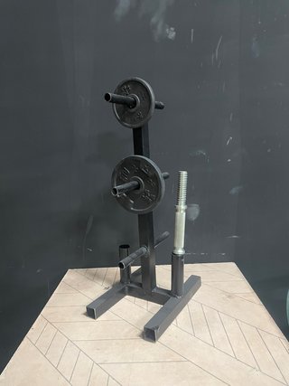Supporto per dischi da palestra