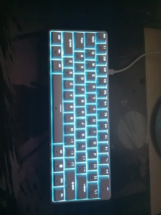Teclado Mecánico Gamer Blanco