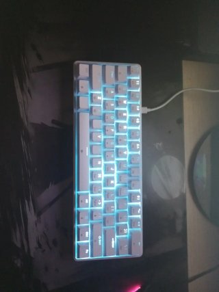 Teclado Mecánico Gamer Blanco