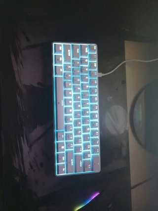 Teclado Mecánico Gamer Blanco