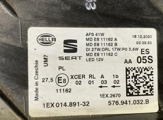Piloto delantero seat 576941032b ateca (khp) 57478
