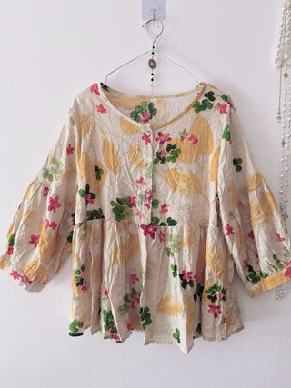 Blusa floral talla S