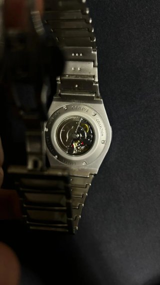 Reloj Hublot Esqueleto Plata y Negro