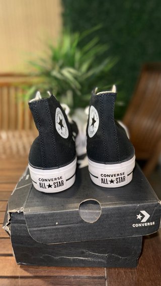 Converse Chuck Taylor All Star Lift Platform Negra