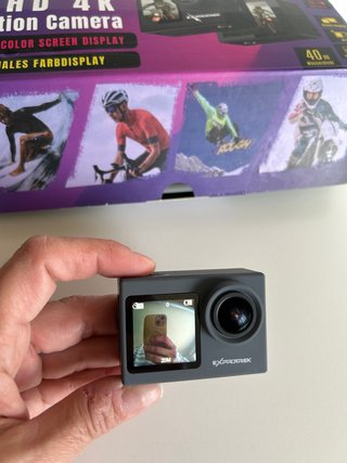 Cámara de Acción EXPROTREK UHD 4K Dual Screen