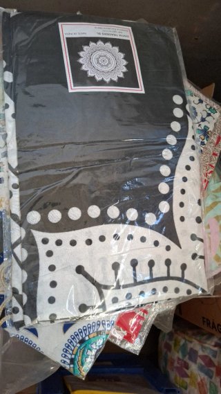 6 foulards estampados elefantes