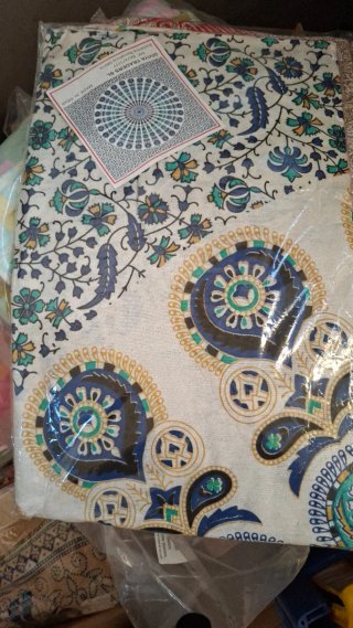 6 foulards estampados elefantes