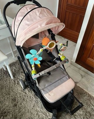 Cochecito de bebé Samba rosa