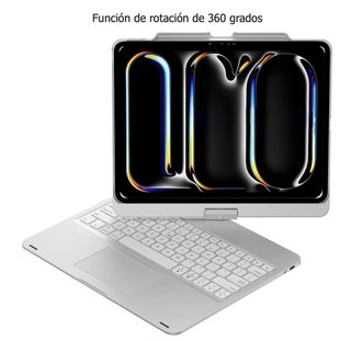 Funda Teclado iPad Pro 13 Negro con Retroiluminaci