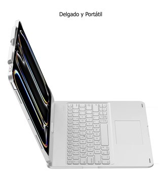 Funda Teclado iPad Pro 13 Negro con Retroiluminaci