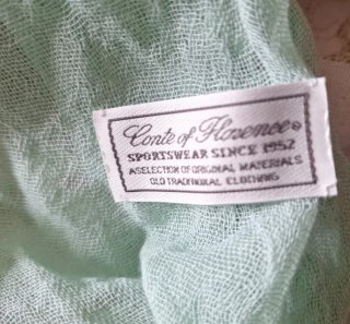 Stola finissima verde acqua