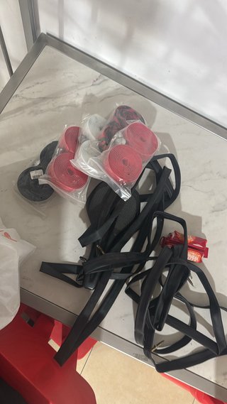 Bicicleta de carretera WRC Carbon Roja
