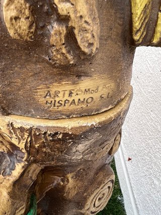 Fuente Decorativa y Bebedero de Pájaros Artesanal.