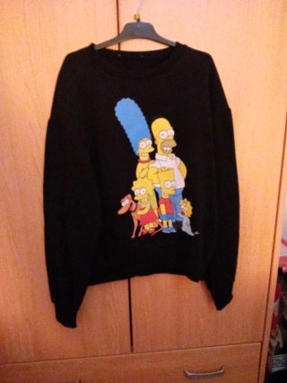 Sudadera The Simpsons Negra