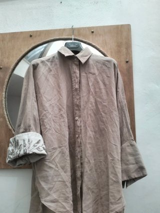Camicia Brunello Cucinelli Beige