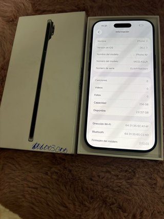 iPhone Air 256GB Negro