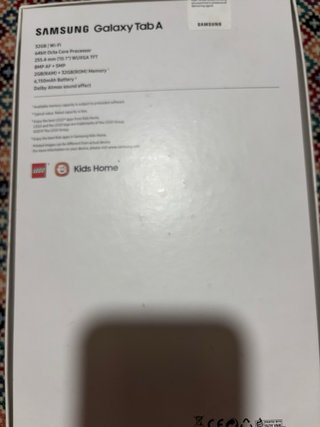 Samsung Galaxy Tab A Tablet.