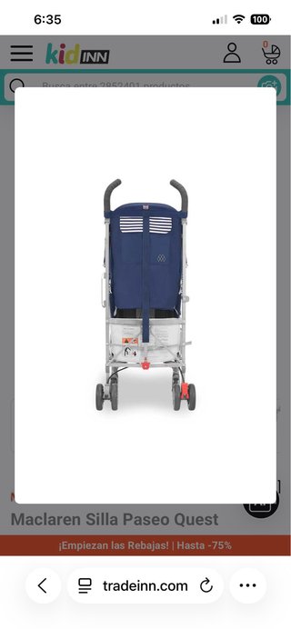 Maclaren Silla Paseo Quest