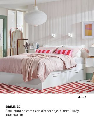 BRIMNES Estructura Cama con Almacenaje