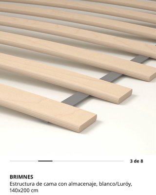 BRIMNES Estructura Cama con Almacenaje