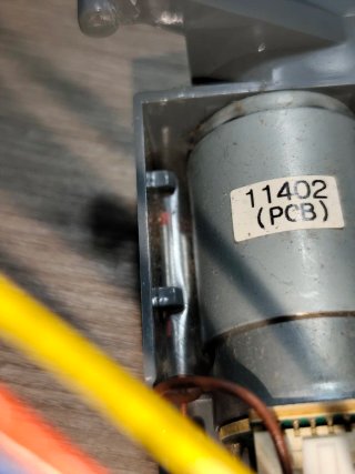 Motor central recogida polvo robot Samsung