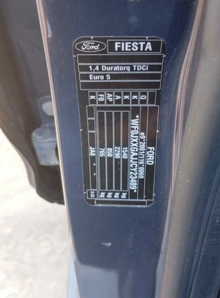 Llanta ford fiesta (cb1) titanium 462009