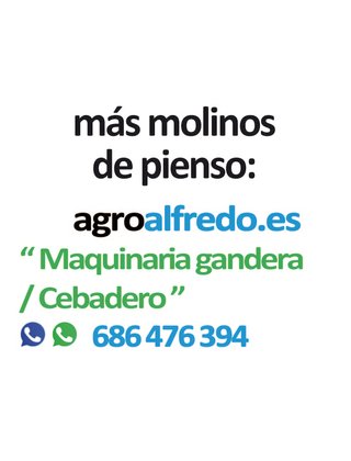 Molino de pienso para tractor Zagamill.