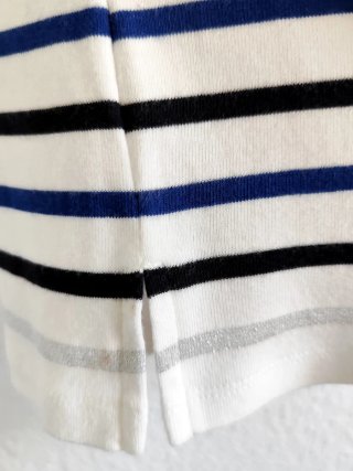 CAROLL Jersey Rayas Marrón Blanco Talla XS