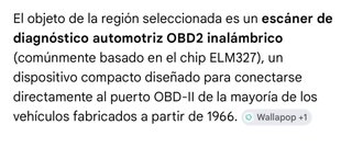 Escáner OBD2 HOBD Advanced Bluetooth