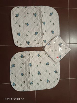 Tovagliette colazione cotone set 2+1