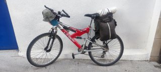 Cambio Bicicleta con Alforjas por Maleta rigida