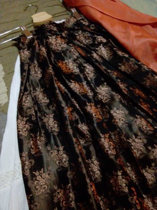 Conjunto Baturra Negro y Dorado