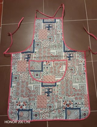 Grembiule cucina cotone fantasia