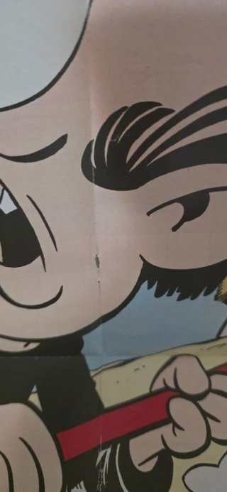 I Puffi Poster Vintage Gargamella Baby